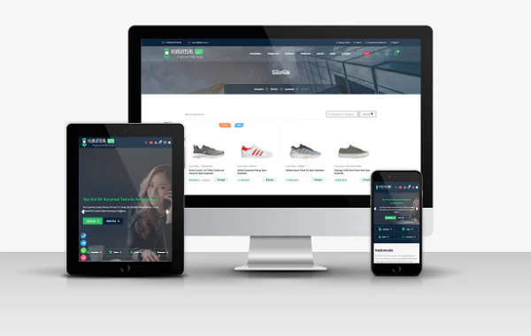 Kurumsal Firma Web sitesi ve E-Ticaret v22