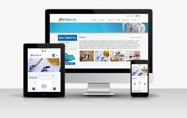 Kurumsal Firma Web sitesi v8