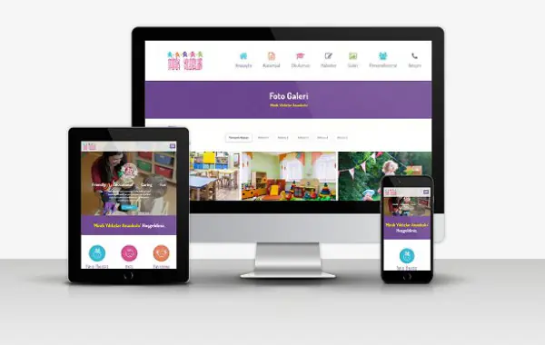 Kreş Anaokulu Web sitesi v1