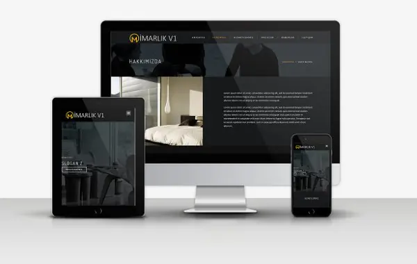 Mimarlık Web sitesi v1