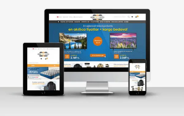 E-Ticaret Ürün Satış Web sitesi v1