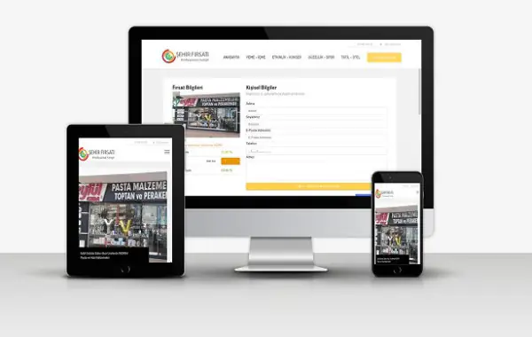 Şehir Fırsatı Web sitesi