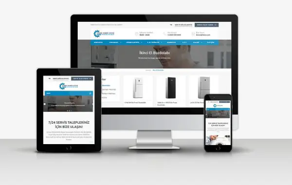 Teknik Servis Web sitesi v1