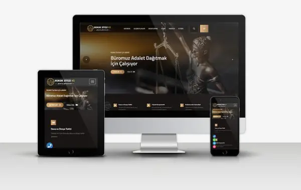 Avukat ve Hukuk Web Paketi v2