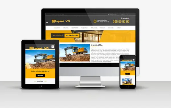 İnşaat Web sitesi v3