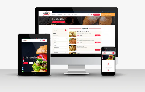 Cafe Restoran Web sitesi v5