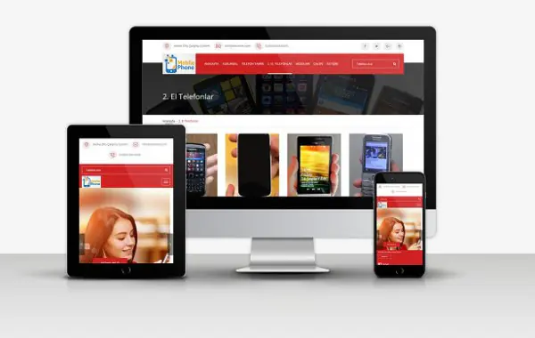 Telefon Mağazası Web sitesi v1