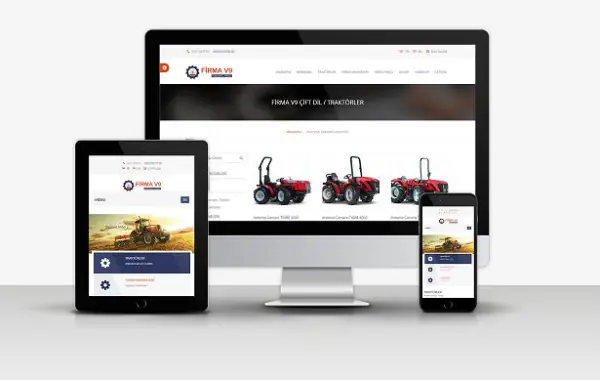 Tarım ve Çiftçilik Web sitesi