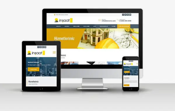 İnşaat Web sitesi v4