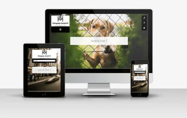 Fotoğrafçı Portfolyo Web sitesi v1