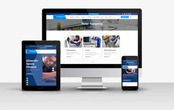 Teknik Servis Web sitesi v2