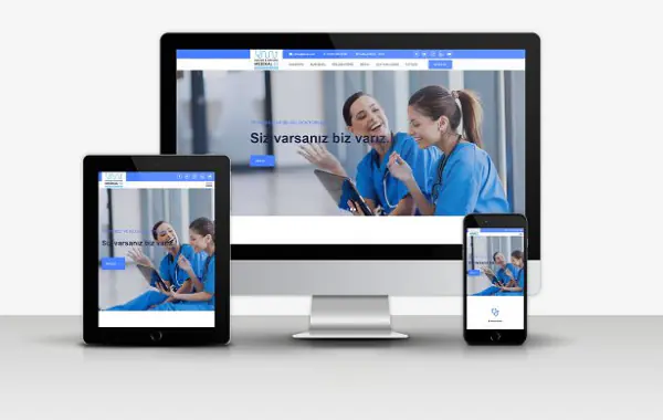 Sağlık Medikal Doktor Web sitesi v2