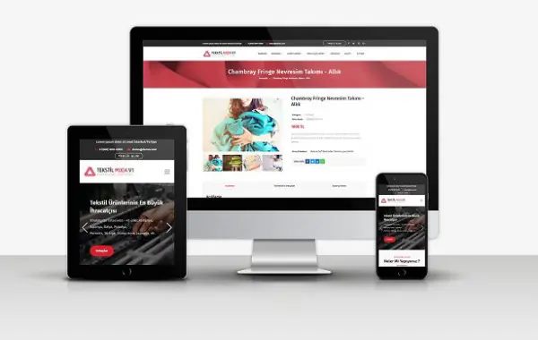 Tekstil ve Moda Web sitesi v1