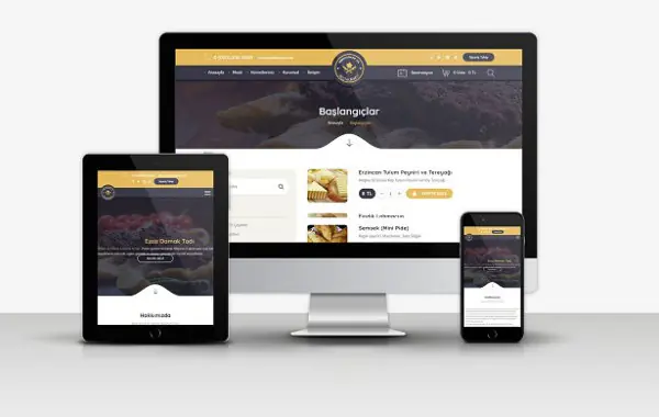 Cafe Restoran Web sitesi v4